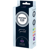 Mister Size 69mm Your Size Pure Feel Condoms 10 Pack - Eroticon Ltd