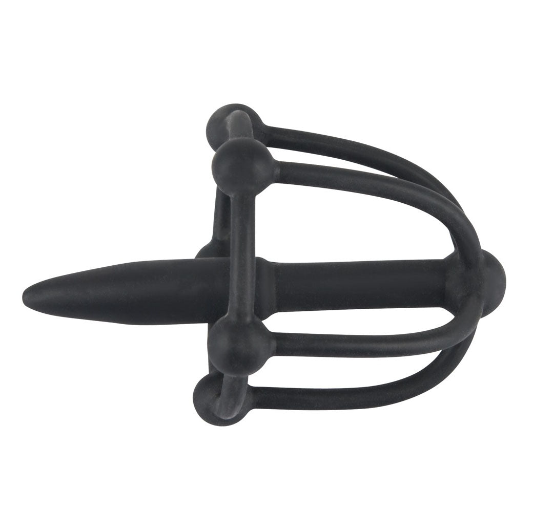 Silicone Penis Plug WIth Glans Cage - Eroticon Ltd