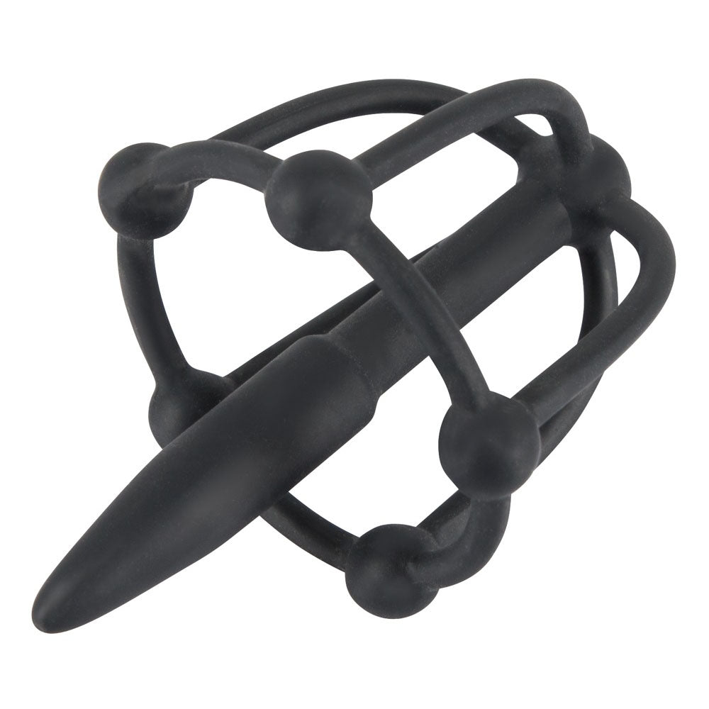Silicone Penis Plug WIth Glans Cage - Eroticon Ltd