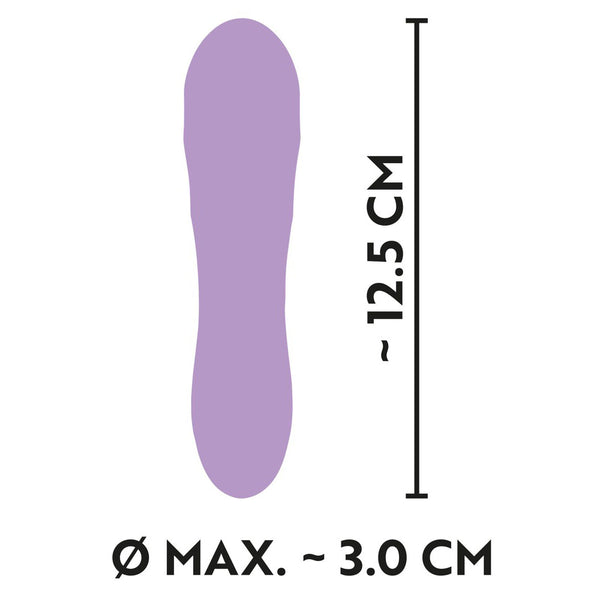 Cuties Silk Touch Rechargeable Mini Vibrator Purple