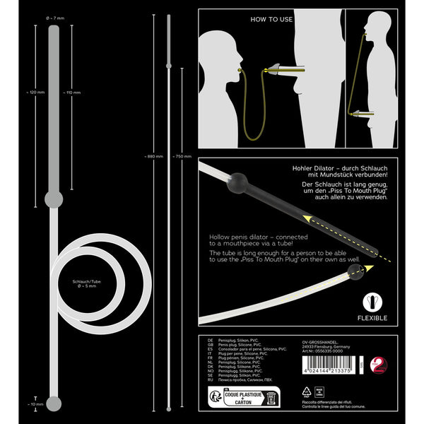Piss To Mouth Dilator - Eroticon Ltd