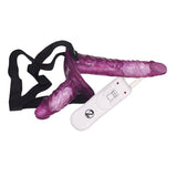 Duo Vibrating Strap On Vibrating Dongs - Eroticon Ltd