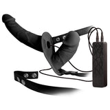 Double Thruster Vibrating Double Ended Dildo With Harness - Eroticon Ltd