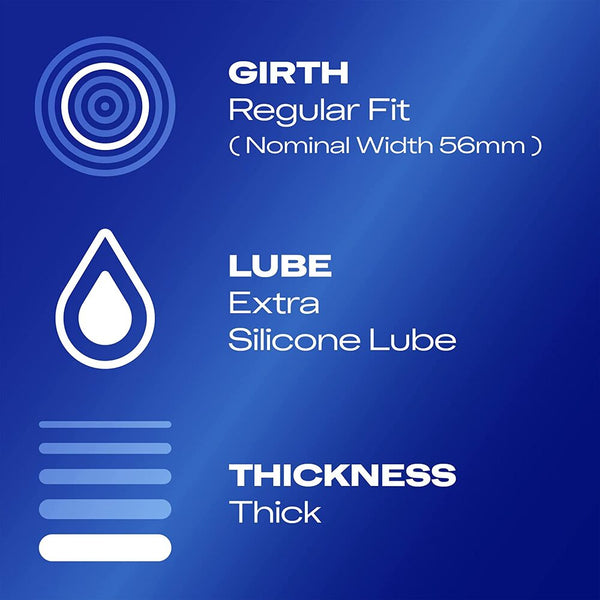 Durex Extra Safe Regular Fit Condoms 6 Pack - Eroticon Ltd