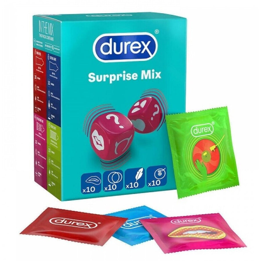 Durex Surprise Me Variety Condoms 40 Pack - Eroticon Ltd