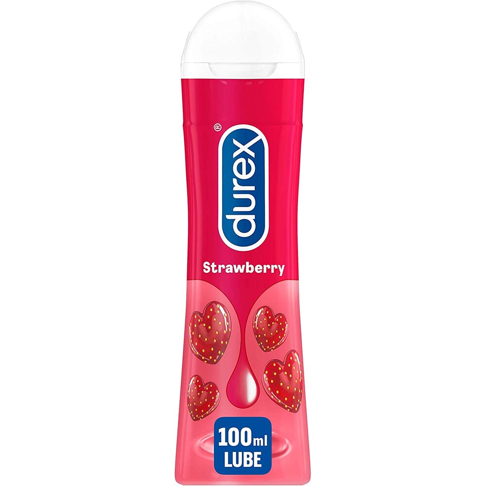 Durex Strawberry Gel Lubricant 100ml - Eroticon Ltd