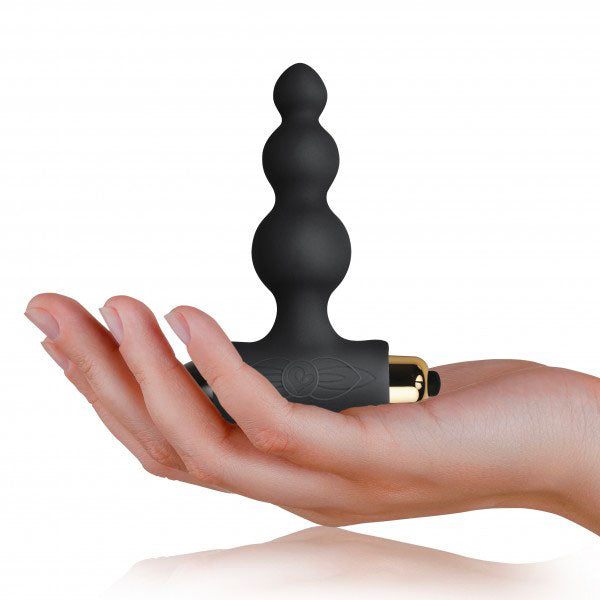 Rocks Off Bubbles Petite Sensations Black Butt Plug - Eroticon Ltd