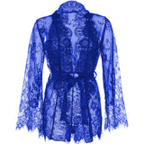 Leg Avenue Floral Lace Teddy and Robe - Eroticon Ltd