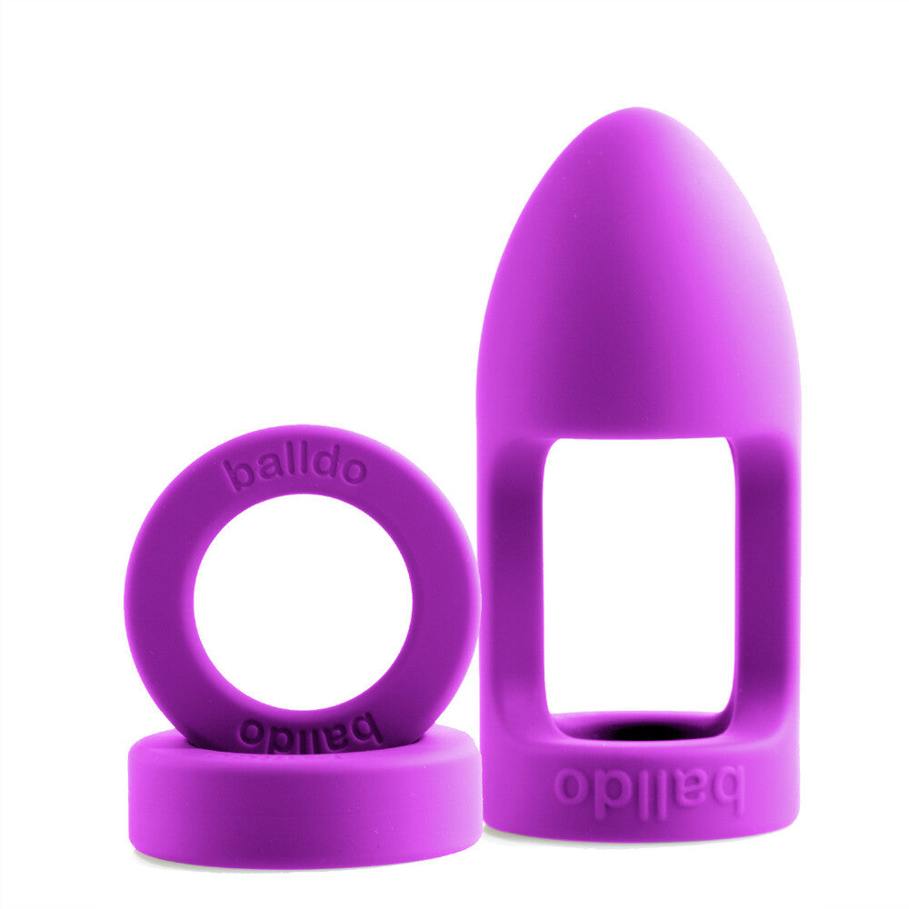 Balldo The Worlds First Ball Dildo Purple - Eroticon Ltd