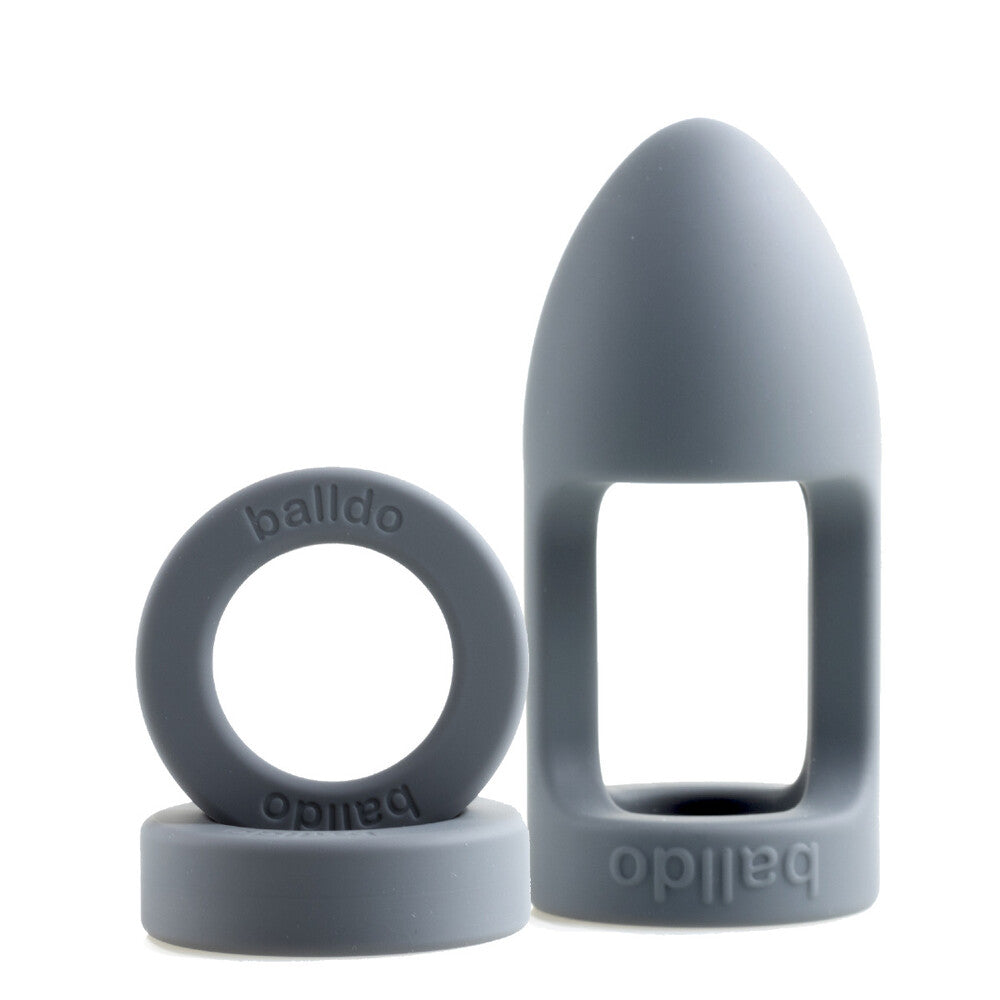 Balldo The Worlds First Ball Dildo Steel Grey - Eroticon Ltd
