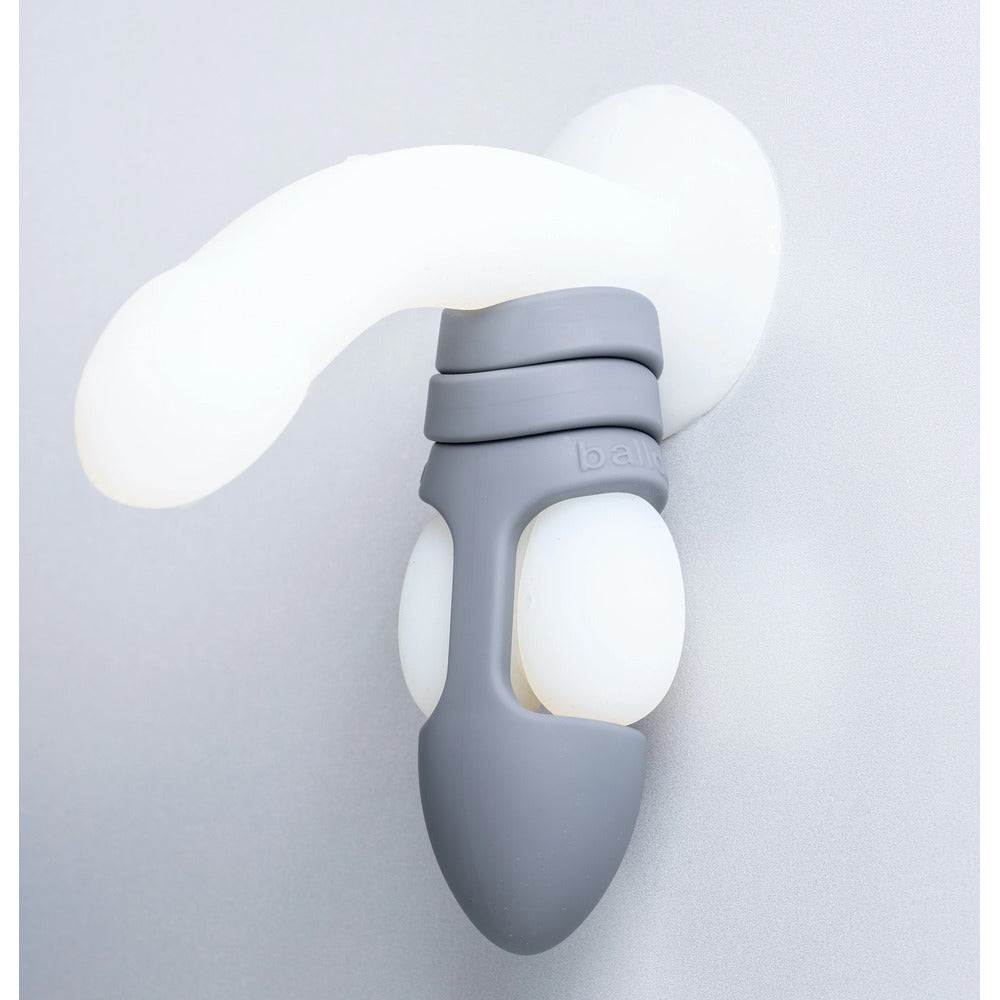 Balldo The Worlds First Ball Dildo Steel Grey - Eroticon Ltd