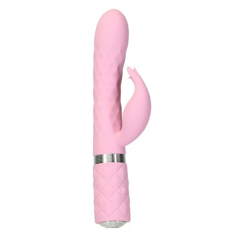 Pillow Talk Lively Rabbit Vibrator Pink - Eroticon Ltd