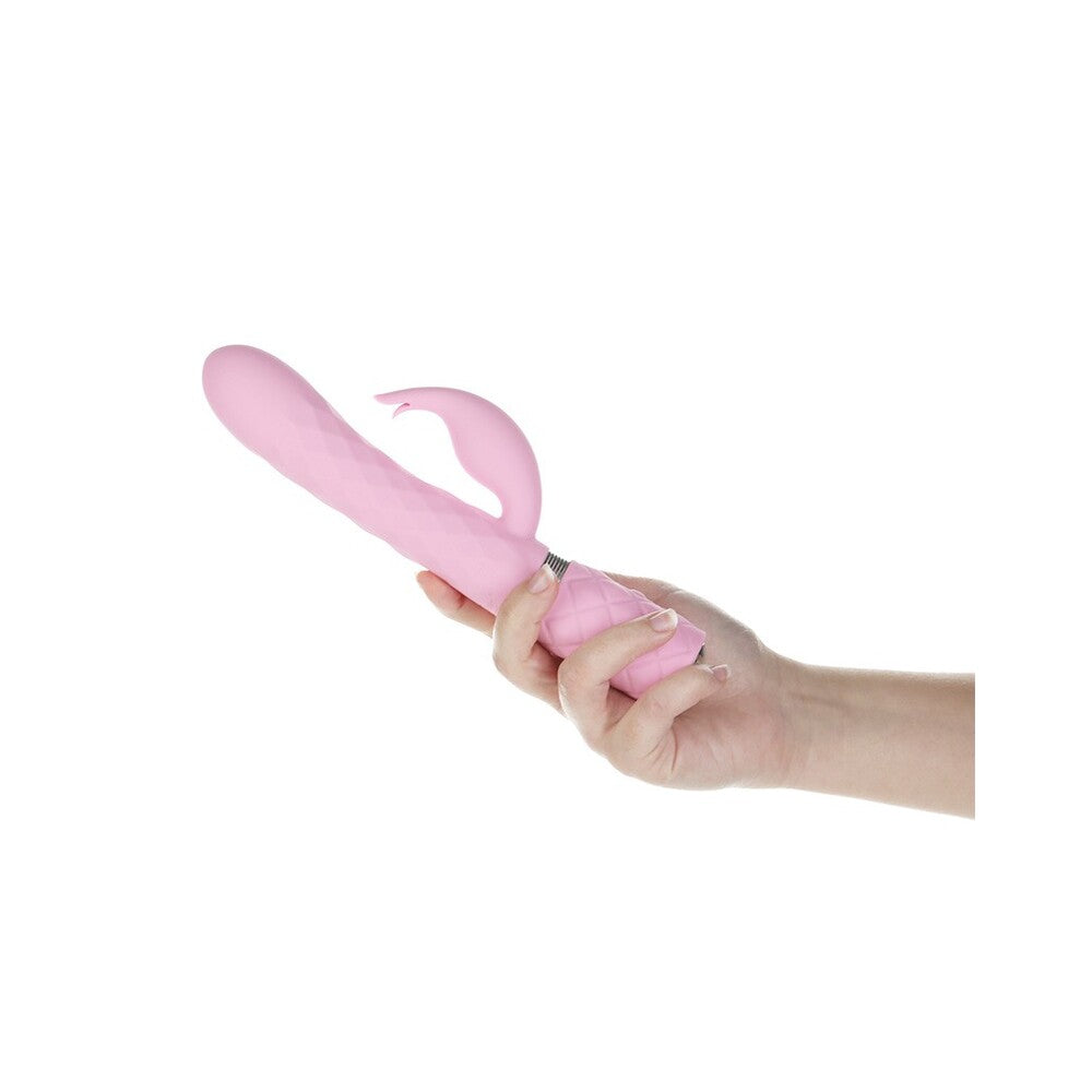 Pillow Talk Lively Rabbit Vibrator Pink - Eroticon Ltd