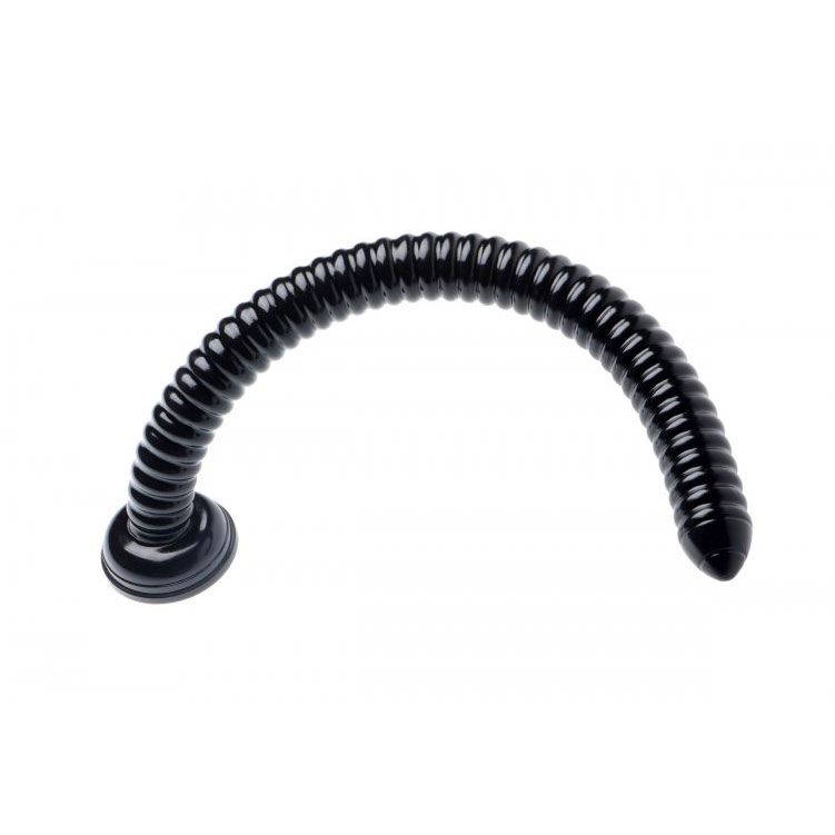 Hosed 19 Inch Ribbed Anal Snake Dildo - Eroticon Ltd