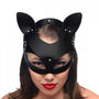 Master Series Bad Kitten Leather Cat Mask - Eroticon Ltd