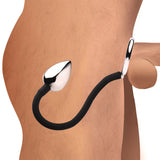 Master Series Tug Plug Aluminum Cock and Ball Ring - Eroticon Ltd