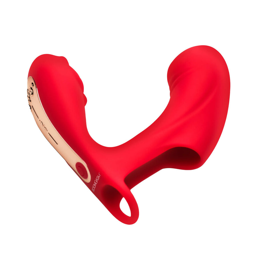Rose Touch Pulsing Silicone Finger Vibrator - Eroticon Ltd