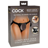King Cock Comfy Body Dock Strap On Harness - Eroticon Ltd