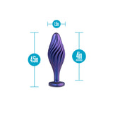 Anal Adventures Matrix Swirling Bling Butt Plug - Eroticon Ltd