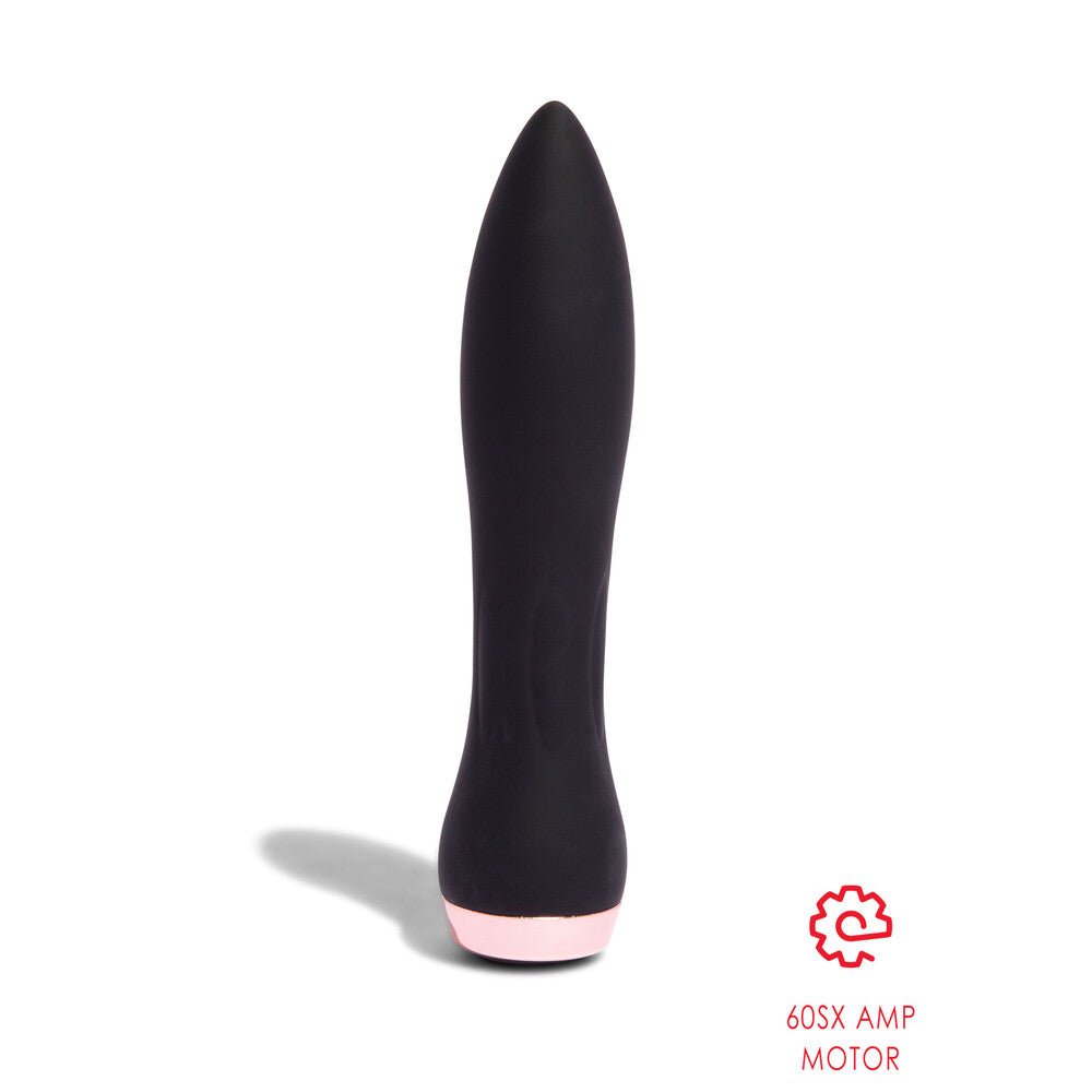 Nu Sensuelle Silicone 60SX AMP Bullet Black - Eroticon Ltd