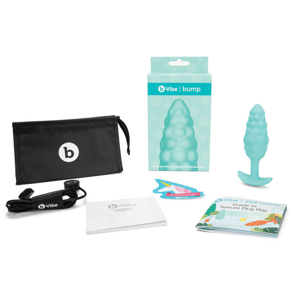 B Vibe Bump Textured Butt Plug - Eroticon Ltd