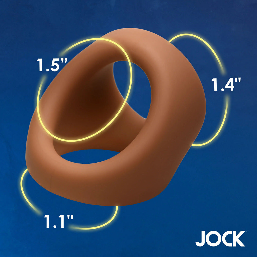 JOCK Silicone Cock and Ball Ring Medium - Eroticon Ltd