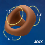 JOCK Silicone Cock and Ball Ring Medium - Eroticon Ltd
