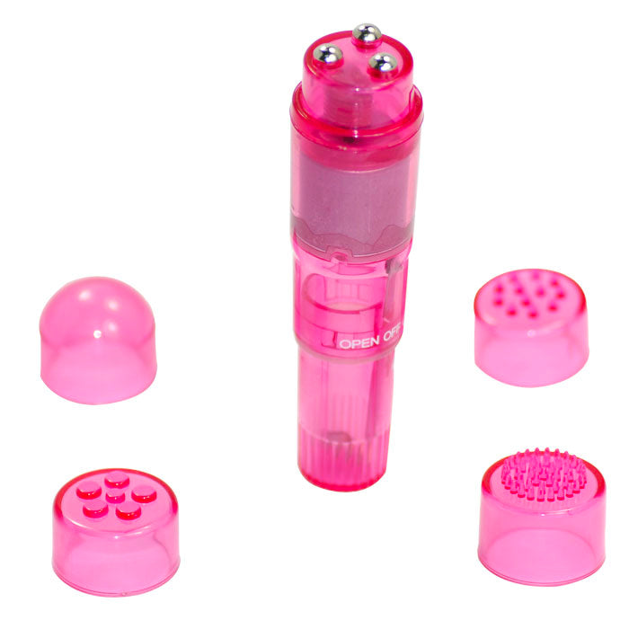 Pink Powerful Pocket Mini Vibrator