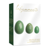 La Gemmes Yoni Egg Set Jade - Eroticon Ltd
