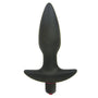 Silicone Butt Plug With Vibrating Bullet - Eroticon Ltd