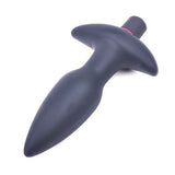 Silicone Butt Plug With Vibrating Bullet - Eroticon Ltd