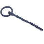 6 Inch Beaded Silicone Cum Thru Penis Plug with Ring - Eroticon Ltd