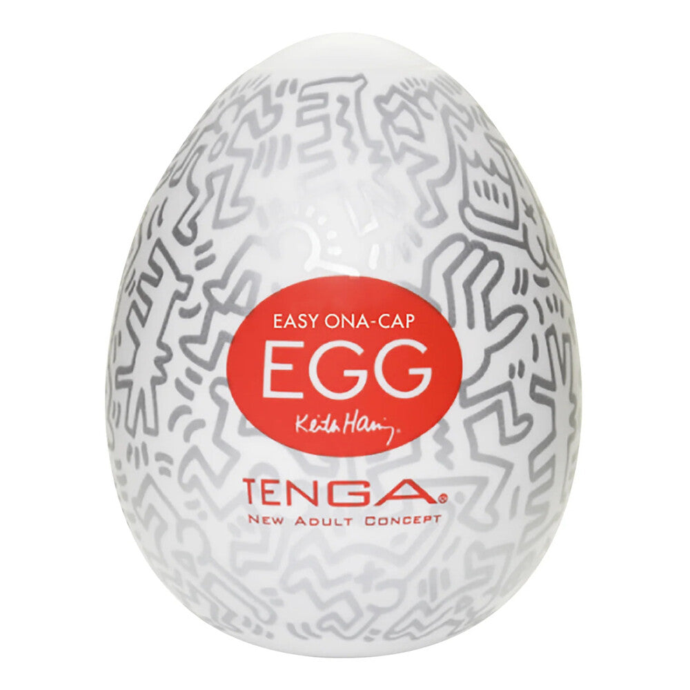 Tenga Keith Haring Party Egg Masturbator - Eroticon Ltd