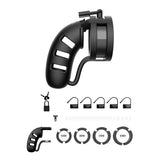 Man Cage 19 Male 4.5 Inch Chastity Cage With Ball Splitter - Eroticon Ltd