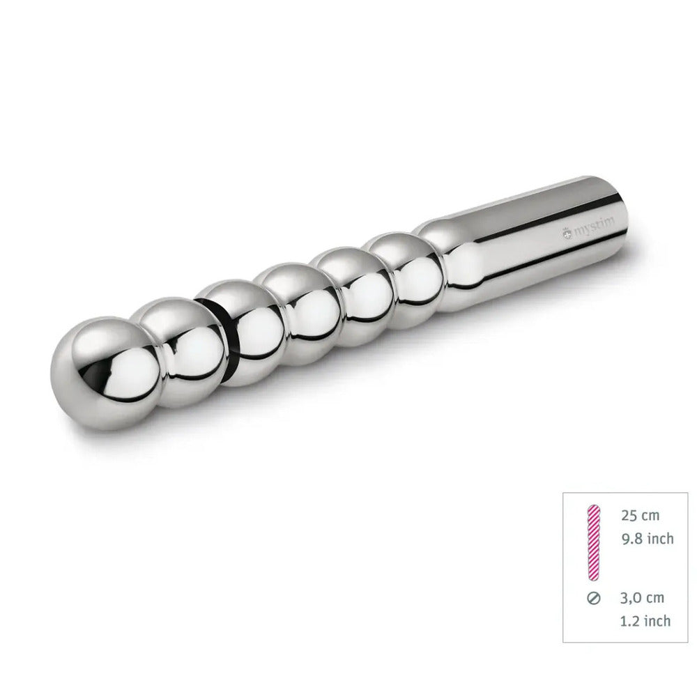 MyStim Ballzac Aluminium Dildo - Eroticon Ltd