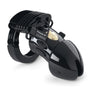 MyStim Pubic Enemy No 1 Black Edition EStim Cock Cage - Eroticon Ltd