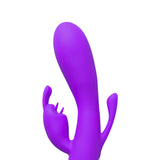 Double Bunny 12 speed Silicone Vibe Purple - Eroticon Ltd