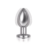 Ass Sation Remote Vibrating Butt Plug Silver - Eroticon Ltd