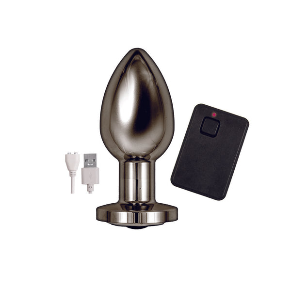 Ass Sation Remote Vibrating Butt Plug Black - Eroticon Ltd