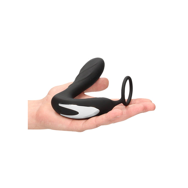 Ouch E Stimulation And Vibration Butt Plug And Cock Ring - Eroticon Ltd
