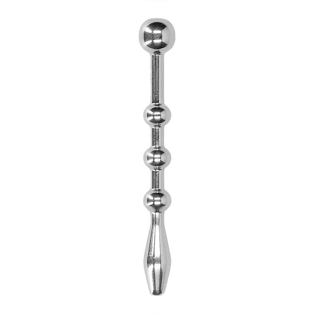 Ouch Urethral Sounding Stainless Steel Plug With Balls - Eroticon Ltd