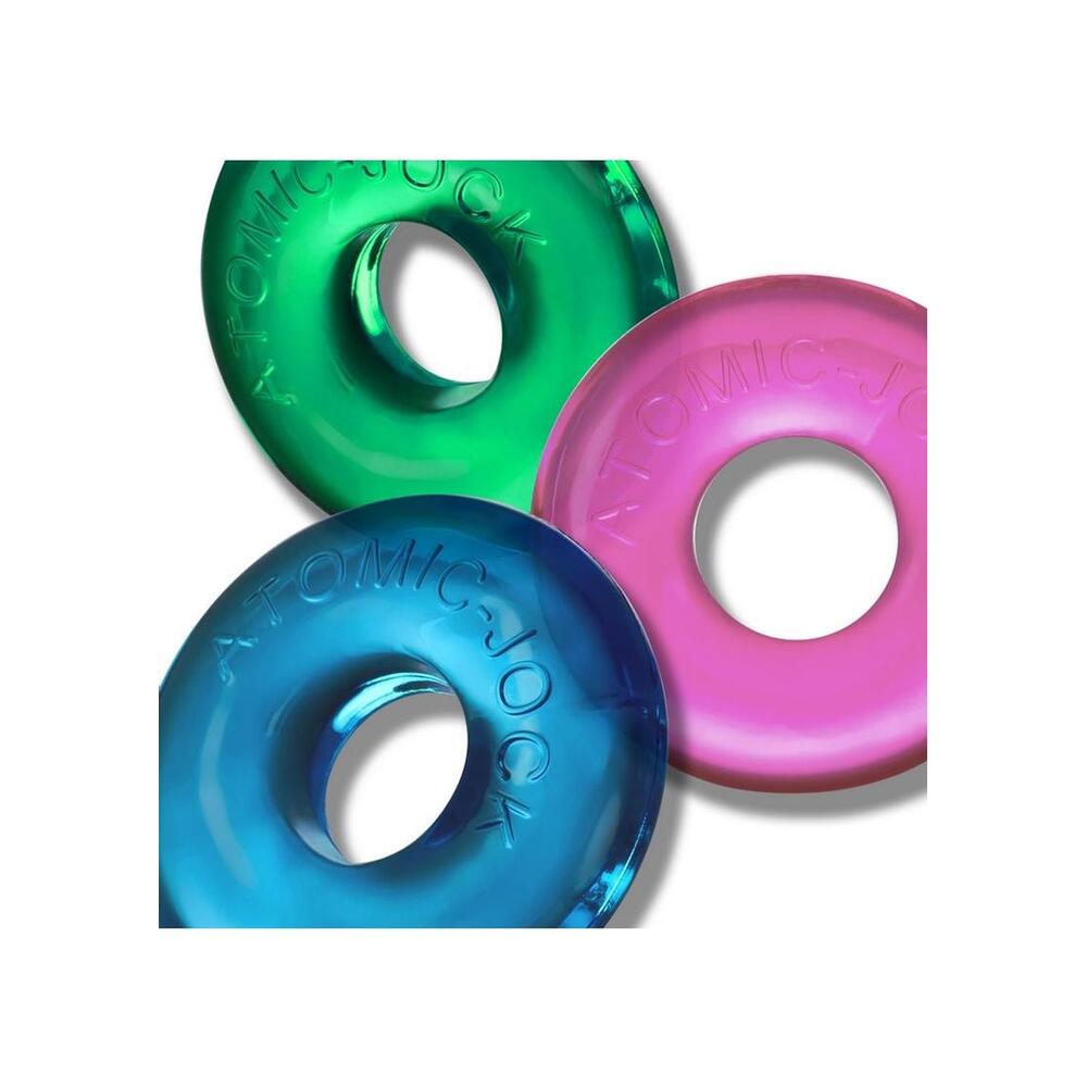 Oxballs Ringer Max Cockring 3 Pack Coloured