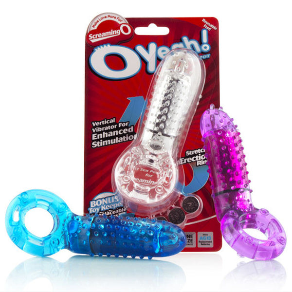 Screaming O Yeah Vibrating Cock Ring - Eroticon Ltd