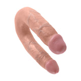 King Cock Medium Double Trouble Flesh Dildo - Eroticon Ltd