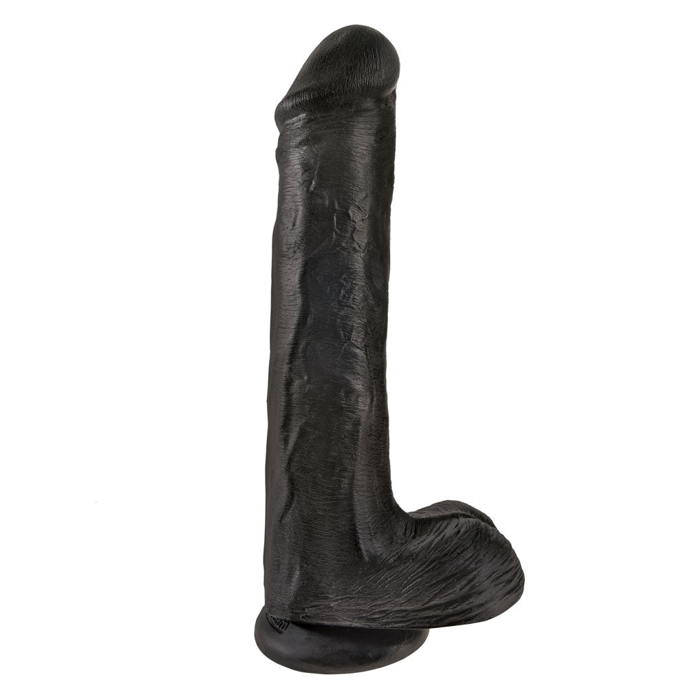 King Cock 13 Inches Cock With Balls and Suction Cup - Eroticon Ltd