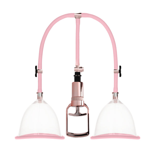 Pumped Breast Pump Medium Rose Gold