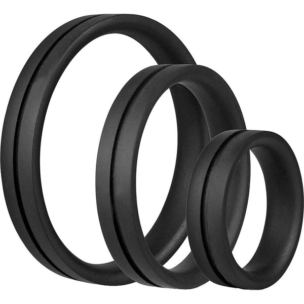 Screaming O RingO Pro X3 Cock Rings Black - Eroticon Ltd