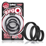 Screaming O RingO Pro X3 Cock Rings Black - Eroticon Ltd