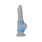 Lovetoy Glow In The Dark Lumino Play Cock Rings X3 - Eroticon Ltd
