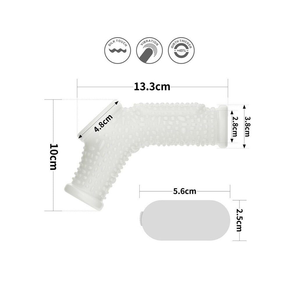 Lovetoy Drip Knights Ring Vibrating Penis Sleeve - Eroticon Ltd